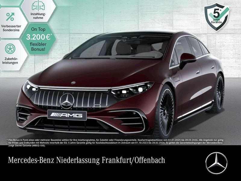 Rot Gebraucht 2023 Mercedes EQS 53 AMG AMG Line Premium Plus Limousine | 99.990 € (Guter Preis) - Bild 1/3