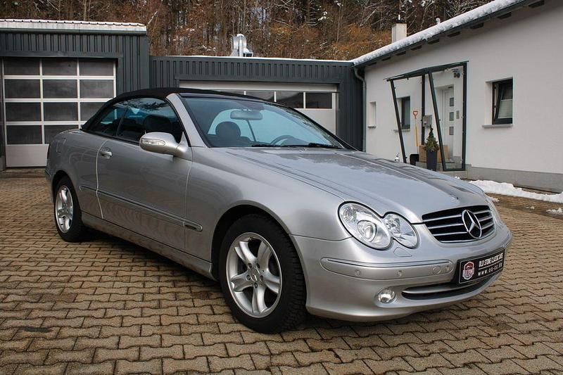Gebraucht Mercedes CLK200 163 PS (119 kW) 2006 Silber Cabrio