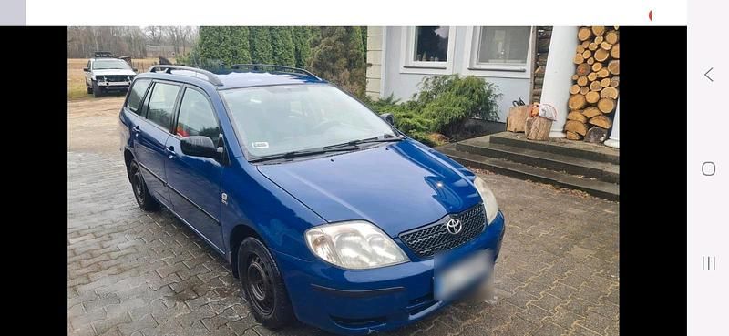 Gebraucht Toyota Corolla 90 PS (66 kW) 2003 Blau Kombi