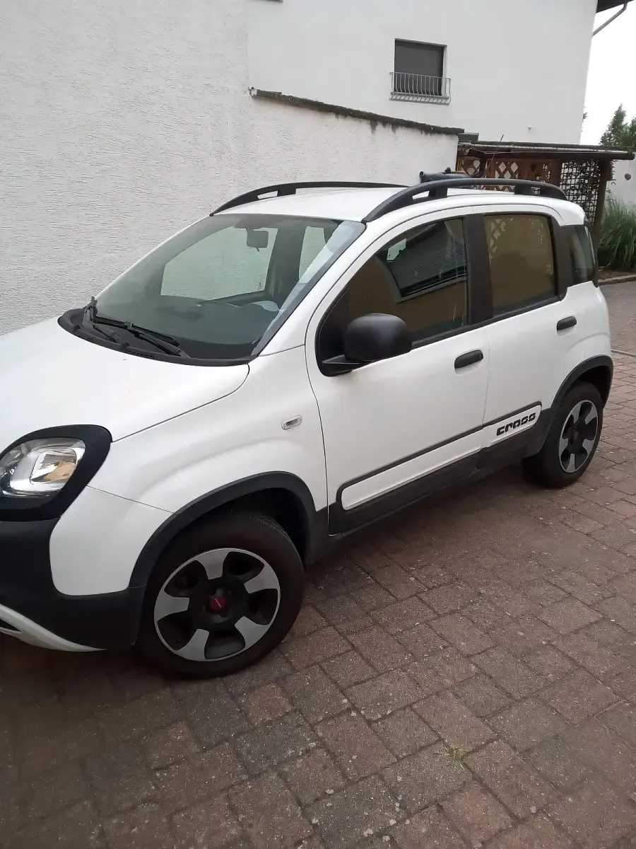 Gebraucht Fiat Panda Cross Cross 69 PS (50 kW) 2017 Weiß Kleinwagen