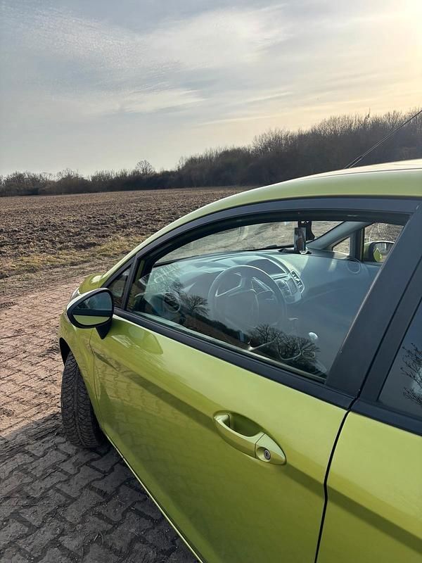 Gebraucht Ford Fiesta 82 PS (60 kW) 2009 Grün Kleinwagen