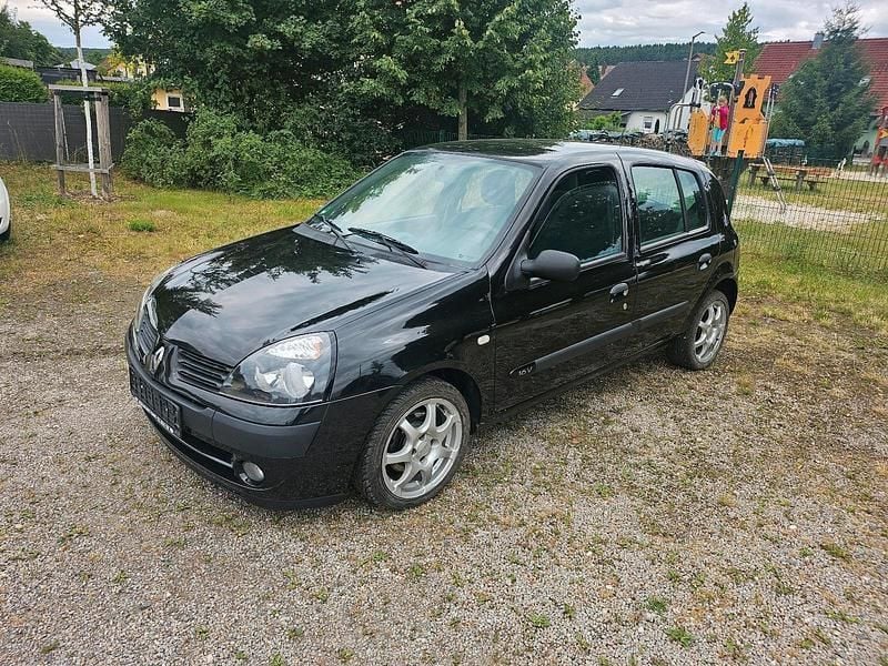 Schwarz Gebraucht 2003 Renault Clio II Kleinwagen | 1.599 € (Fairer Preis) - Bild 1/4