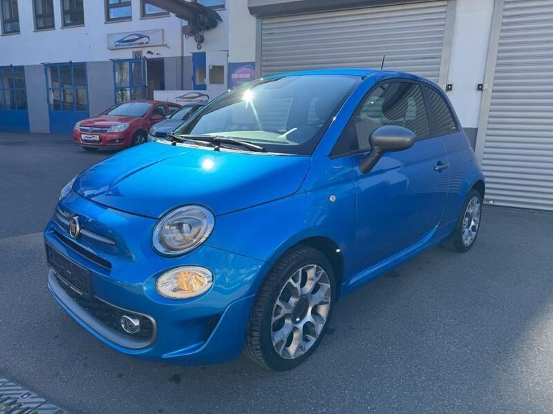 Blau Gebraucht 2019 Fiat 500 S Kleinwagen | 8.499 € (Fairer Preis) - Bild 1/4