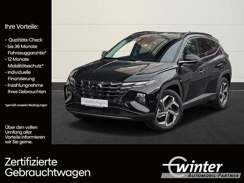 Phantom black / mic Gebraucht 2022 Hyundai Tucson Trend SUV | 26.980 € (Superpreis) - Bild 1/4