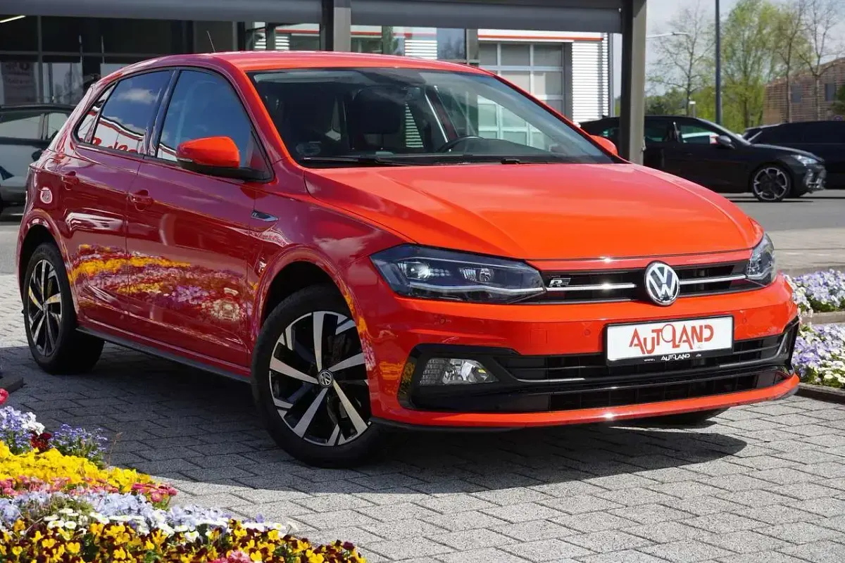Gebraucht VW Polo R-line 116 PS (85 kW) 2020 Rot Kleinwagen