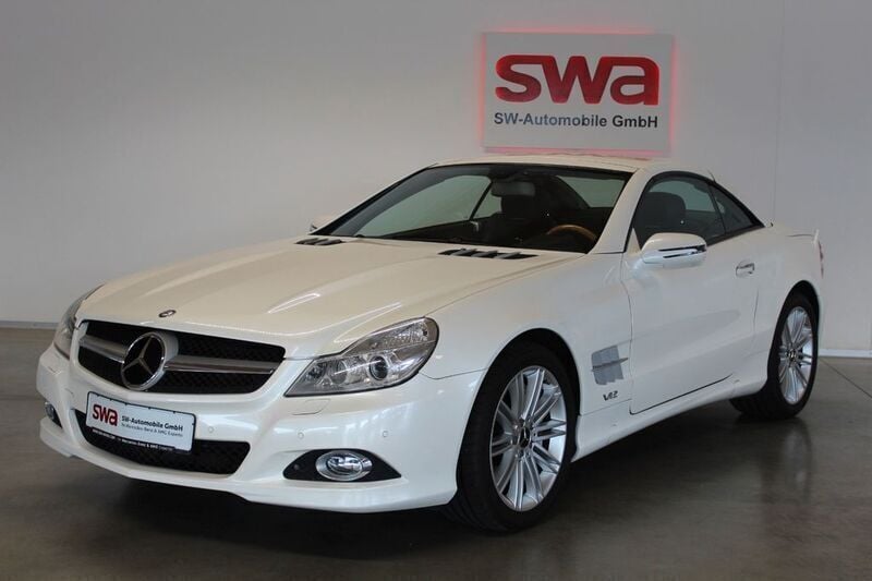 Gebraucht Mercedes SL600 517 PS (380 kW) 2011 Weiß Cabrio