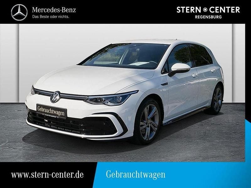 Pure white Gebraucht 2022 VW Golf VIII R-line Limousine | 27.560 € (Superpreis) - Bild 1/4