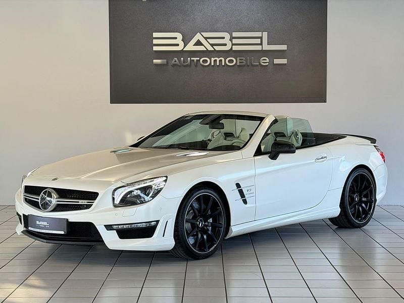 Gebraucht Mercedes SL63 AMG AMG 537 PS (394 kW) 2013 Perlmutt Cabrio