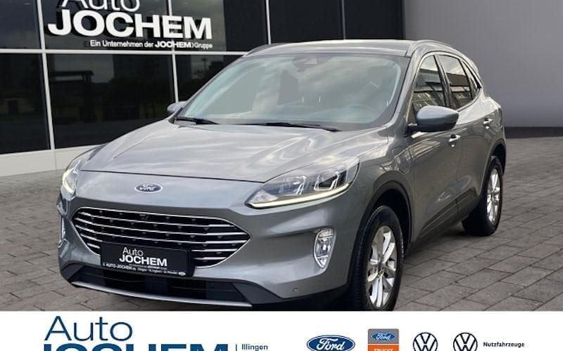 Silber Gebraucht 2021 Ford Kuga Titanium SUV | 24.124 € (Guter Preis) - Bild 1/4