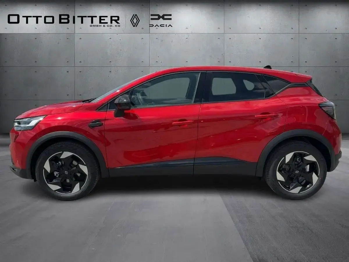 Uusi Renault Captur Techno 91 HP (66 kW) 2025 Punainen Katumaasturi