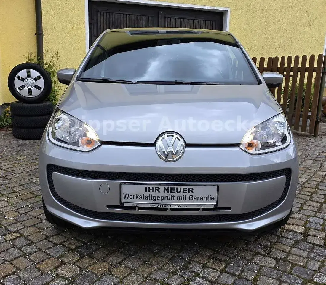 Gebraucht VW up! 60 PS (44 kW) 2016 "tungstensilber" Kleinwagen