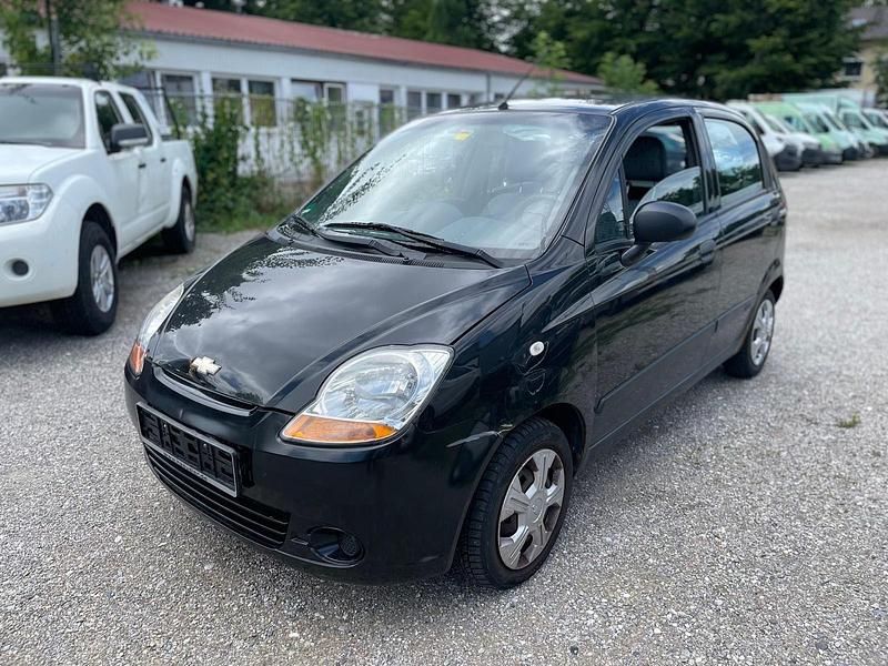 Schwarz Gebraucht 2008 Chevrolet Matiz Kleinwagen | 500 € (Superpreis) - Bild 1/4