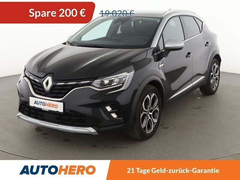 Schwarz Gebraucht 2020 Renault Captur Edition One SUV | 18.820 € (Etwas zu teuer) - Bild 1/3