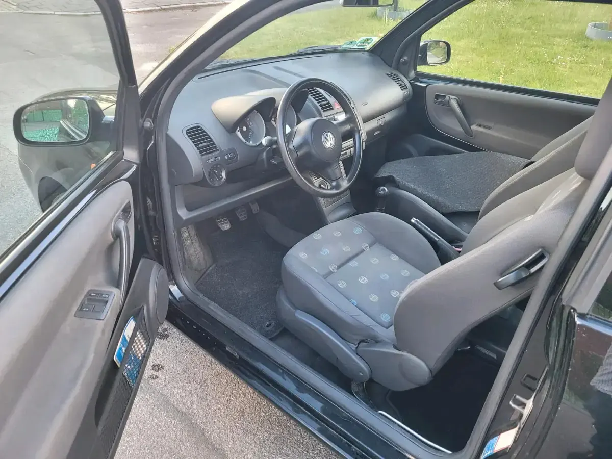 Gebraucht VW Lupo 60 PS (44 kW) 2004 Schwarz Kleinwagen