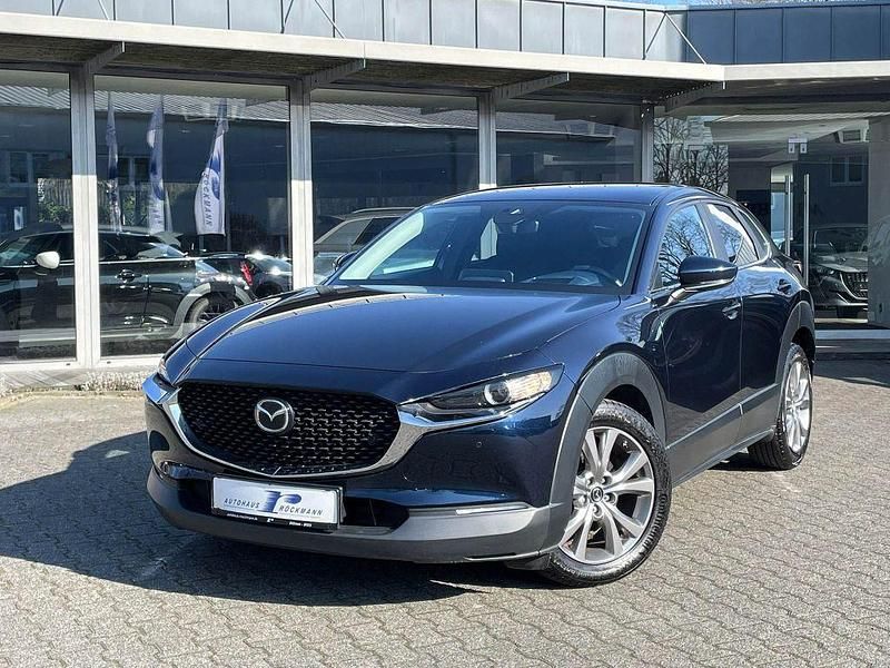 Gebraucht Mazda CX-30 150 PS (110 kW) 2020 Deep crystal blue SUV