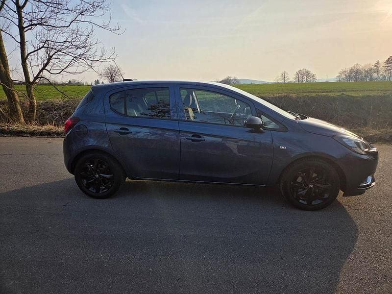 Gebraucht Opel Corsa Color Edition 101 PS (74 kW) 2017 Blau Kleinwagen
