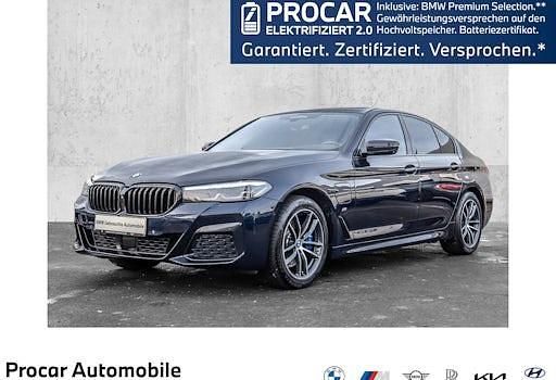 Schwarz Gebraucht 2020 BMW 530e Shadowline Kombi | 37.495 € - Bild 1/4