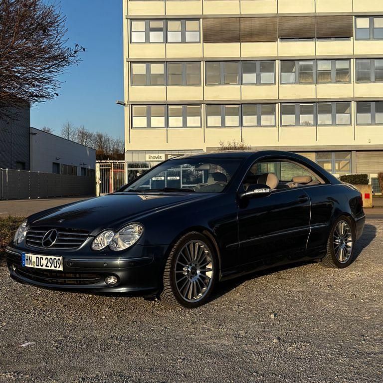 Gebraucht Mercedes CLK200 Elegance 163 PS (119 kW) 2003 Blau Coupé