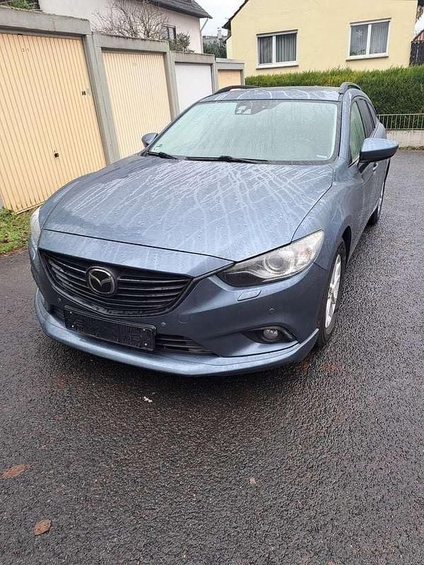 Blau Gebraucht 2014 Mazda 6 Sports-Line Kombi | 6.700 € (Superpreis) - Bild 1/4