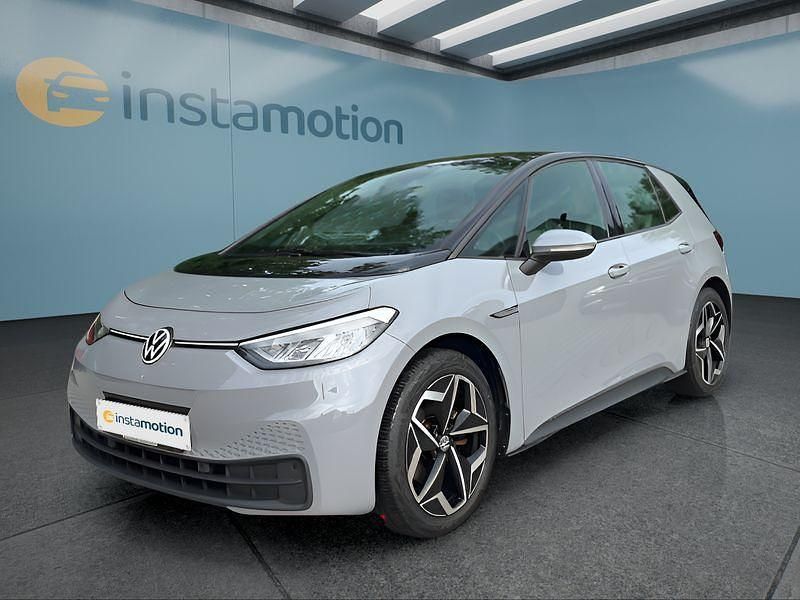 Grau Gebraucht 2021 VW ID.3 Pro Kleinwagen | 21.849 € (Fairer Preis) - Bild 1/4