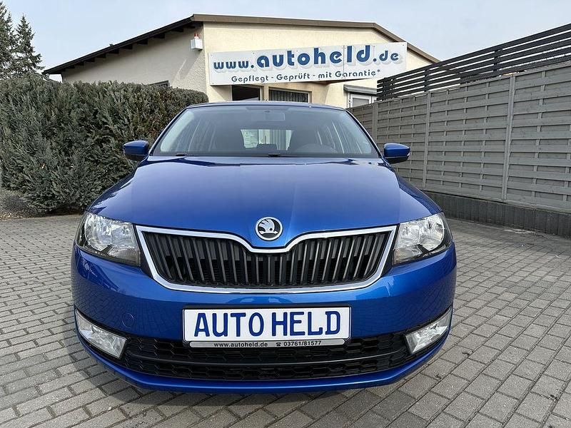 Gebraucht Skoda Rapid Cool Edition 90 PS (66 kW) 2017 Blau Kleinwagen