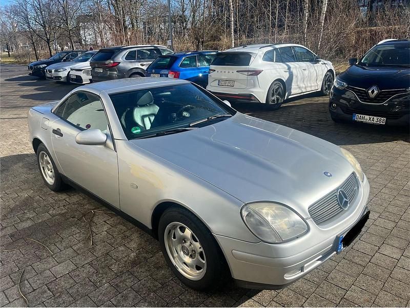 Gebraucht Mercedes SLK200 136 PS (100 kW) 1998 Silber Cabrio