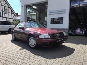 Gebraucht Mercedes SL320 231 PS (169 kW) 1997 Rot Cabrio