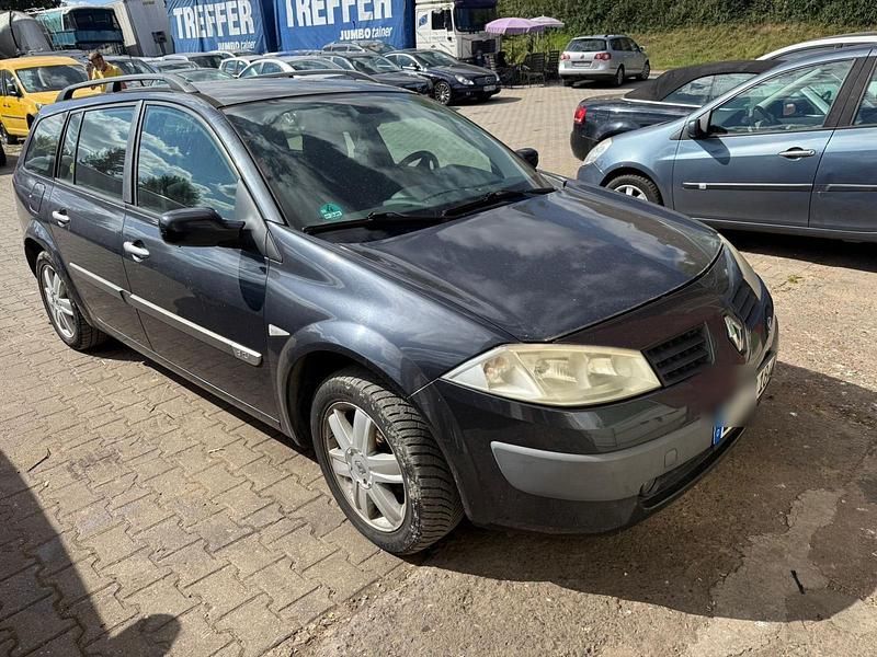 Schwarz Gebraucht 2005 Renault Mégane GrandTour Kombi | 1.499 € - Bild 1/4