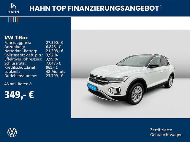 Gebraucht VW T-Roc Style 150 PS (110 kW) 2024 Weiß SUV