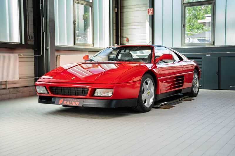 Rot Gebraucht 1991 Ferrari 348 Cabrio | 93.900 € - Bild 1/4