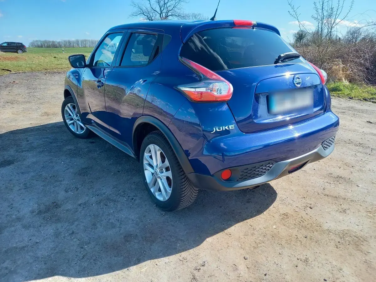Gebraucht Nissan Juke Acenta 117 PS (86 kW) 2017 Blau SUV