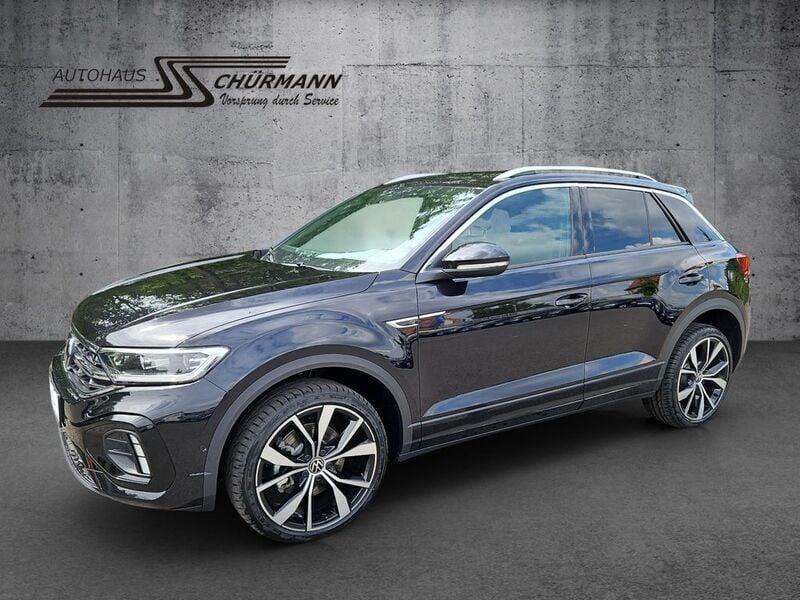 Schwarz Gebraucht 2024 VW T-Roc R-line Edition SUV | 35.690 € (Teuer) - Bild 1/4