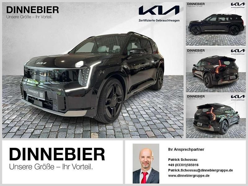 Auroraschwarz metallic Gebraucht 2025 Kia EV9 SUV | 73.790 € (Fairer Preis) - Bild 1/4
