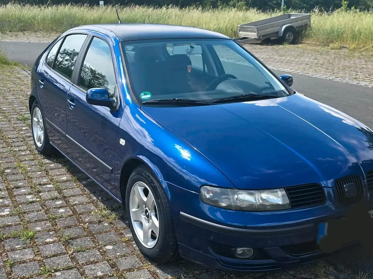 Gebraucht Seat Leon 105 PS (77 kW) 2002 Blau Kleinwagen