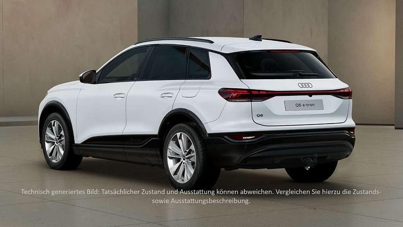 Gebraucht Audi Q6 e-tron Sport 185 kW (252 PS) 2025 Gletscherweiss metallic SUV