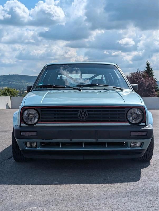 Blau Gebraucht 1990 VW Golf II Limousine | 22.695 € - Bild 1/4