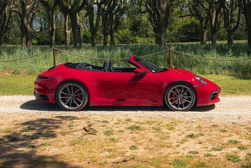 Gebraucht Porsche 911 Carrera S Cabriolet 450 PS (330 kW) 2019 Rot Cabrio