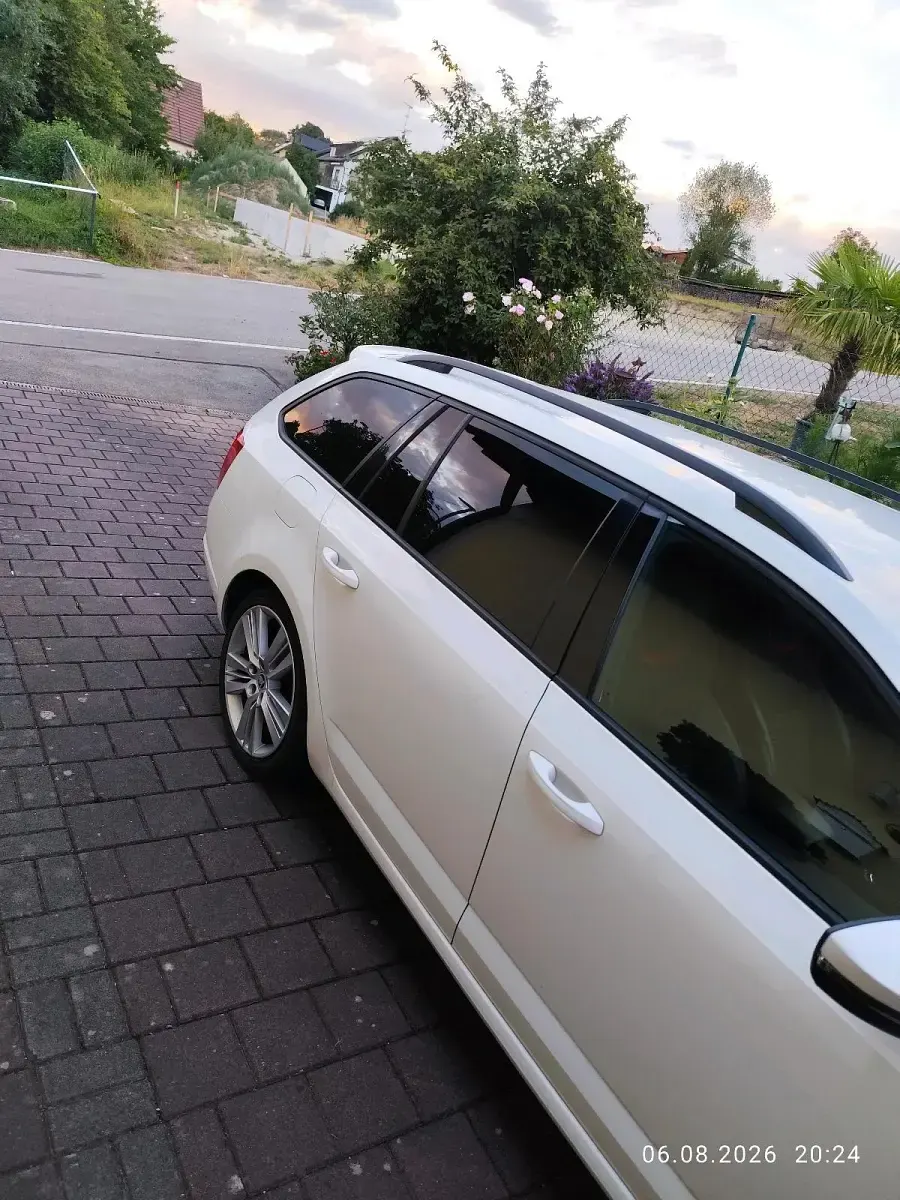 Gebraucht Skoda Octavia RS 185 PS (136 kW) 2016 Weiß Kombi