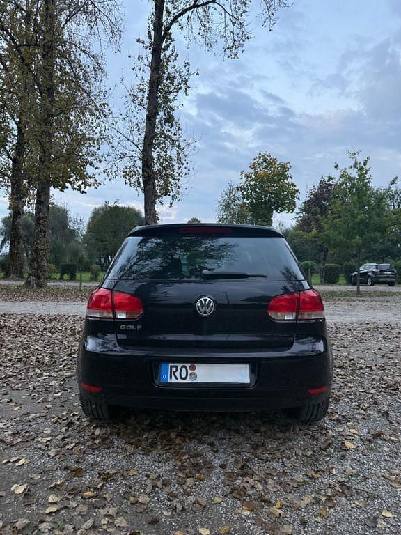 Second-hand VW Golf VI Style 86 CP (63 kW) 2011 Negru Hatchback