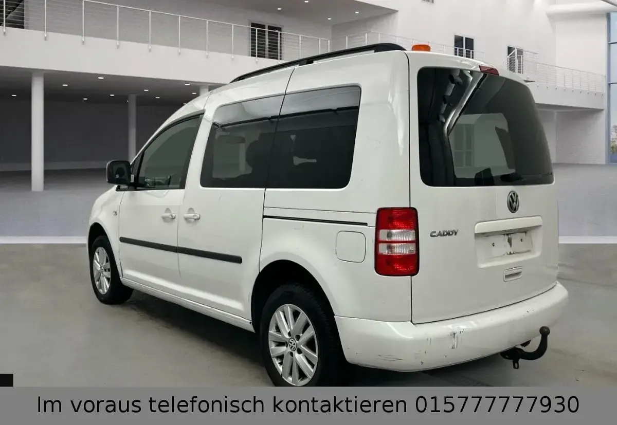 Gebraucht VW Caddy Comfortline 109 PS (80 kW) 2014 Weiß Van / Kleinbus