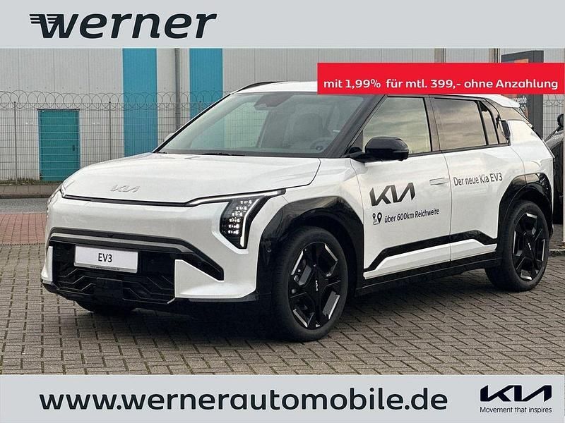 Weiß Gebraucht 2025 Kia EV3 4 SUV | 41.330 € (Fairer Preis) - Bild 1/4