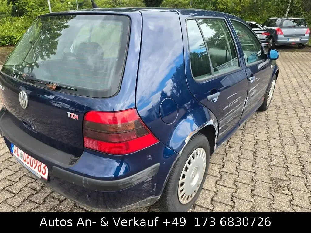 Gebraucht VW Golf IV 101 PS (74 kW) 2003 Blau Limousine