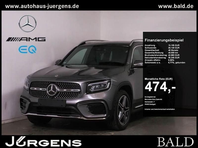 Grau mountain grey metallic Gebraucht 2024 Mercedes GLB250 AMG SUV | 55.770 € (Teuer) - Bild 1/4
