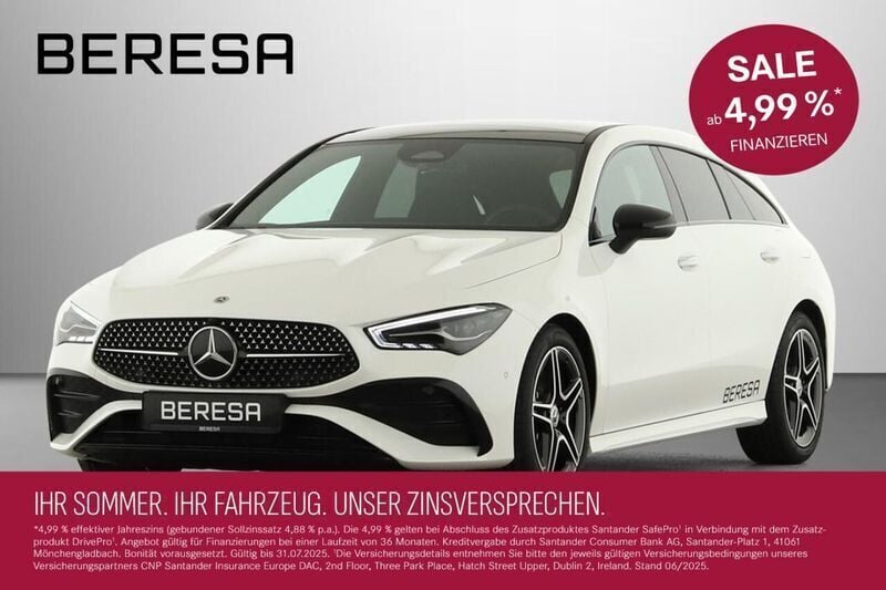 Weiß Gebraucht 2024 Mercedes CLA200 AMG Limousine | 35.580 € (Superpreis) - Bild 1/4