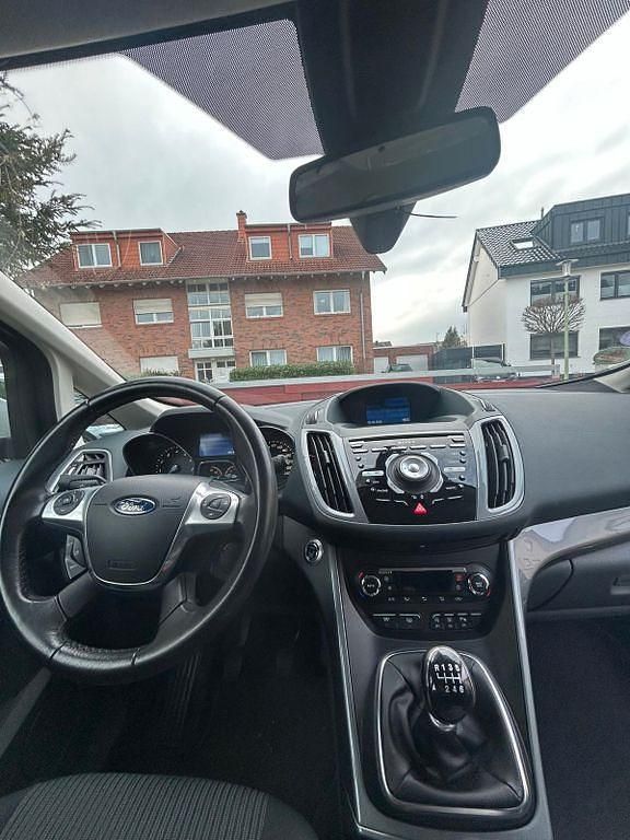 Gebraucht Ford C-MAX SYNC Edition 125 PS (91 kW) 2014 Weiß Van / Kleinbus