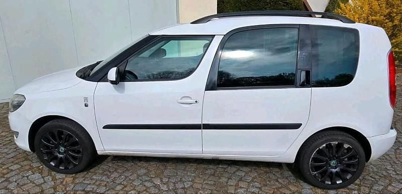 Gebraucht Skoda Roomster 75 PS (55 kW) 2012 Weiß Van / Kleinbus