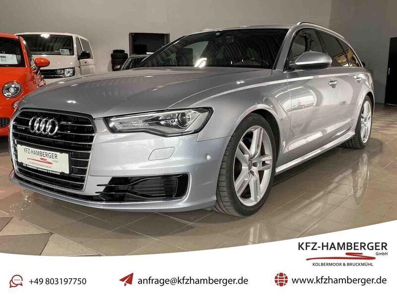 Silber Gebraucht 2015 Audi A6 S-Line Kombi | 21.990 € (Fairer Preis) - Bild 1/4
