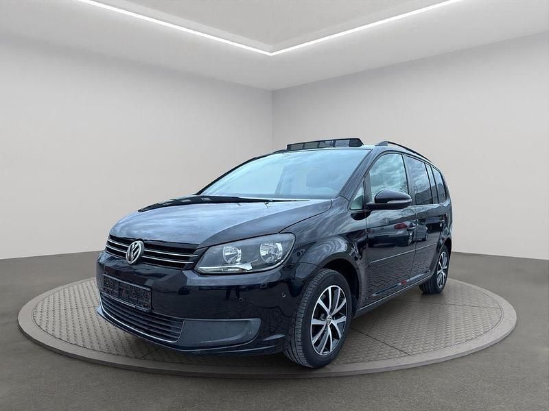 Schwarz Gebraucht 2011 VW Touran Comfortline Van / Kleinbus | 5.290 € (Fairer Preis) - Bild 1/4