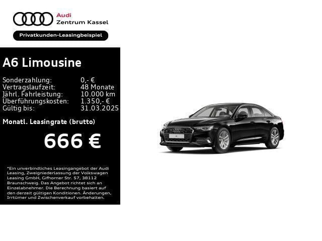 Brillantschwarz Neu 2024 Audi A6 Advanced Plus Limousine | 52.990 € (Superpreis) - Bild 1/4