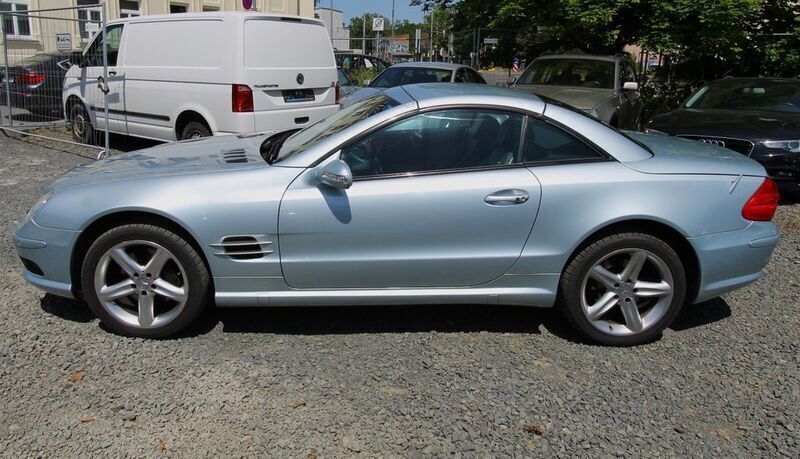 Gebraucht Mercedes SL500 AMG 306 PS (225 kW) 2002 Silber Cabrio